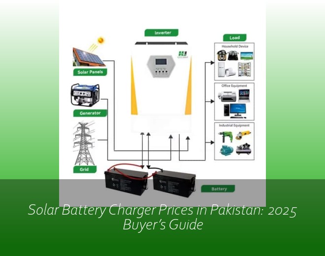 Solar Battery Charger Prices in Pakistan: 2025 Buyer’s Guide